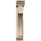 Ekena Millwork Westlake Traditional Smooth Bracket w/ Offset Brace, Douglas Fir, 5 1/2"W x 26"D x 30"H BKT0604X26X30WTL01SDF - alternate 3